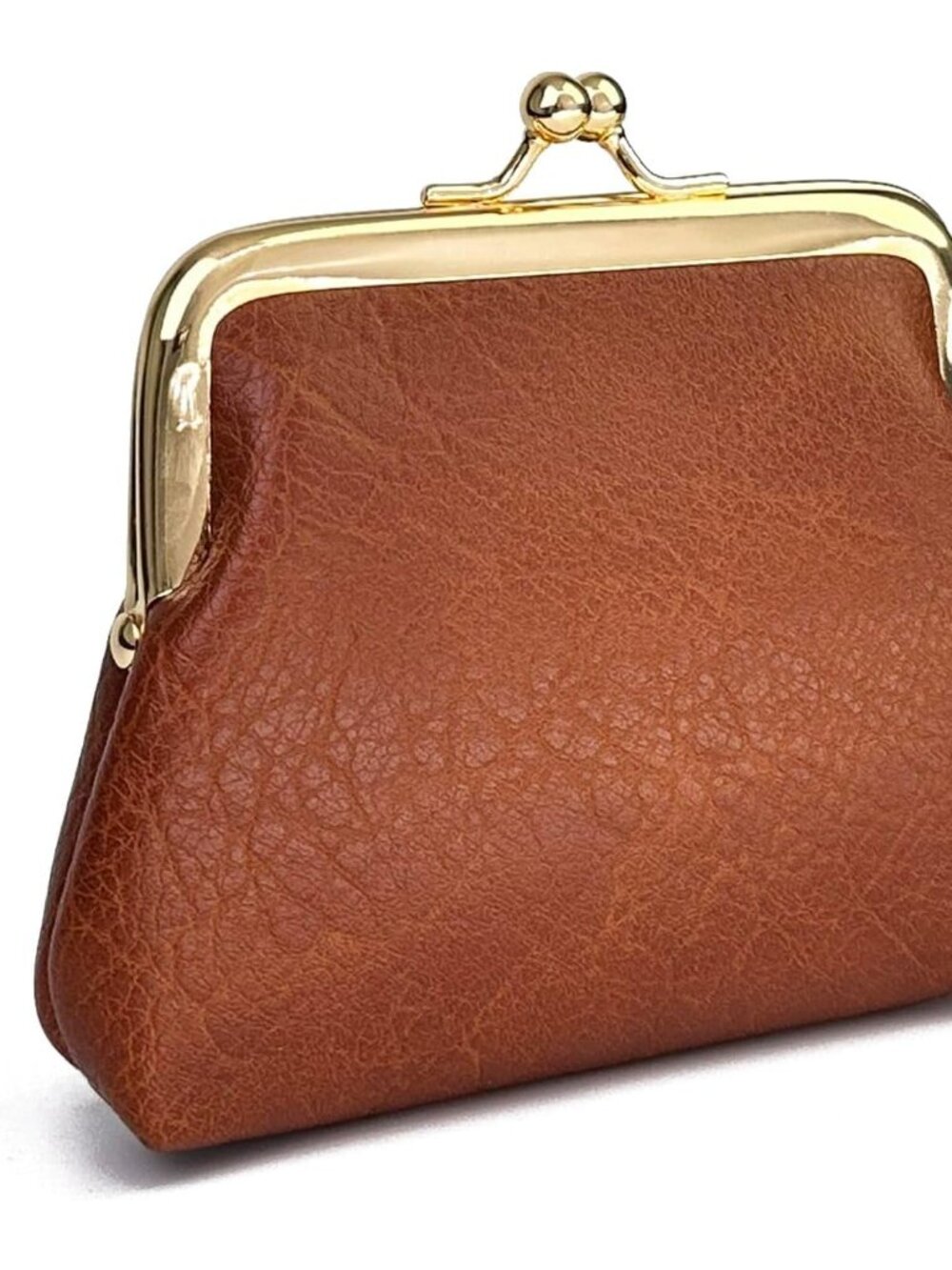 Coin Purse, Kiss Lock Coin Purse for Women, Large Capacity Coin Pouch,Vintage Ch - Picture 6 of 7